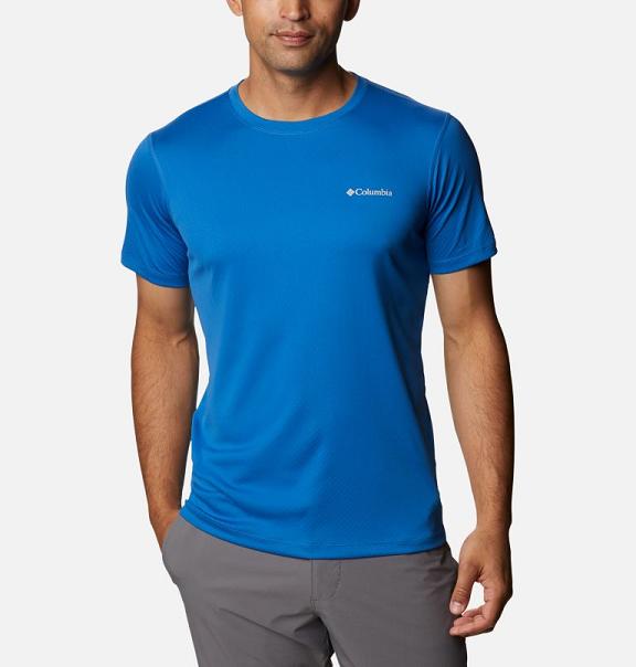 Columbia Zero Rules T-Shirt Blue For Men's NZ65709 New Zealand